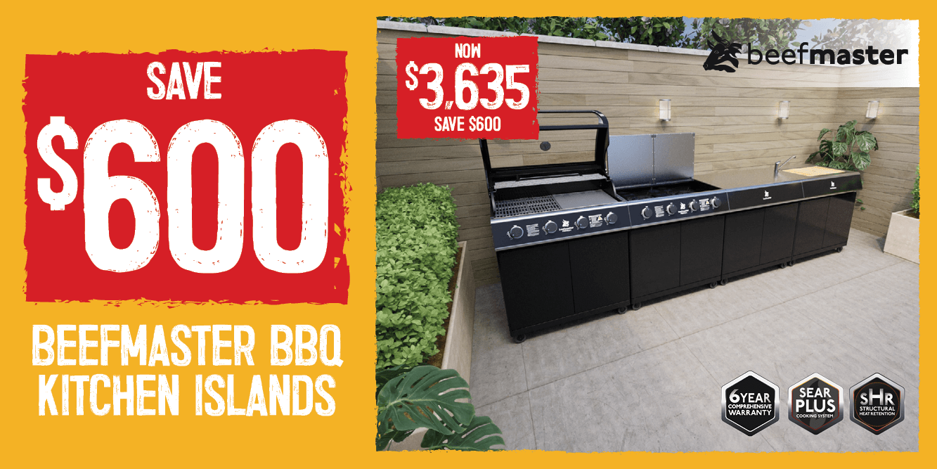 Save $600 Beefmaster BBQ Kitchen Islands | Shop Now